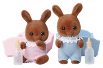 Sylvanian Families - Brown Rabbit Baby - The