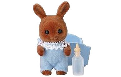 Sylvanian Families Brown Rabbit Baby