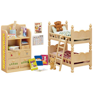 Sylvanian Families Childrenand#39;s Bedroom Furniture Set