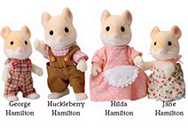 Sylvanian Families - Hamster Family - The
