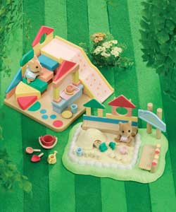Sylvanian Families Sand Pit and Slide Twin Pack