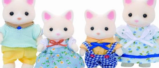 Sylvanian Families Silk Cat Family