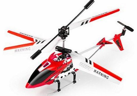  S107G 3.5Ch 3-Channel Gyro R/C Radio Remote Control Indoor Helicopter with Gyroscope - Red