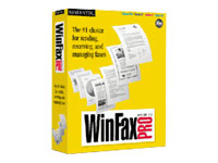 Symantec WinFax Pro - ( ver. 10.0 ) - version upgrade package - 1 user - STD - CD