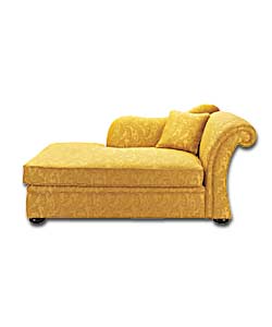 Symphony Gold Chaise Metal Action Sofabed