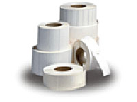 SYNERGIX Uncoated Thermal Transfer Paper Label with Permanent Adhesive x 6