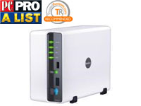 DS207 High-performance 2-bay SATA NAS Server with Advanced Data Protection and Windows ADS Authentic