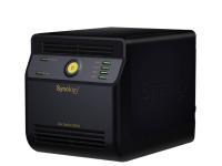 Synology Ultra-High Speed NAS Server for Small Businesses and Corporations. Supports 4x 1TB Drives, Gb LAN po