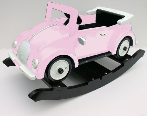 Pink Rocking Car