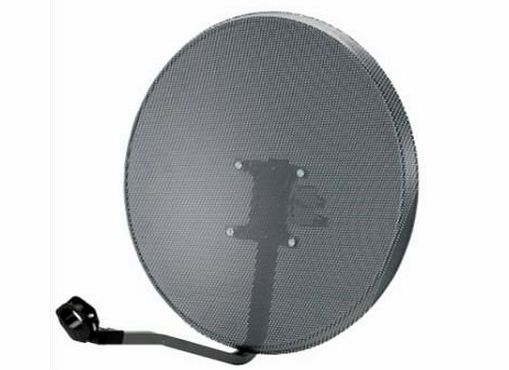 Systemsat 1m High Quality Mesh Satellite Dish with Pole Mount Fittings - 100cm