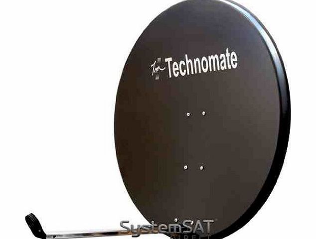 Systemsat 80cm Technomate Solid Satellite Dish amp; Fittings SystemSat