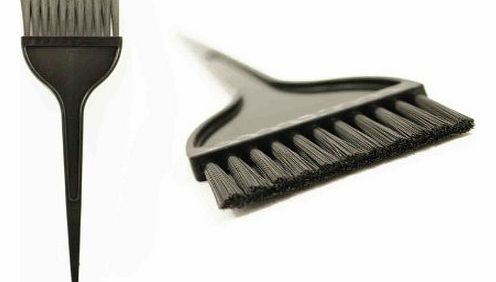 SystemsEleven Hairdressing Large Black Hair Tint Application Hair Dye Bleach Colouring Brush