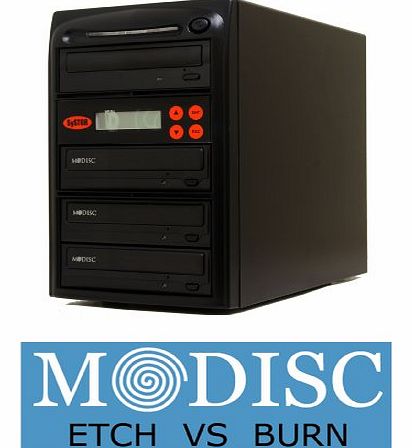 1 to 3 M-Disc 24X CD / DVD Multi Target Duplicator Tower with FREE USB Connection (40 Value)