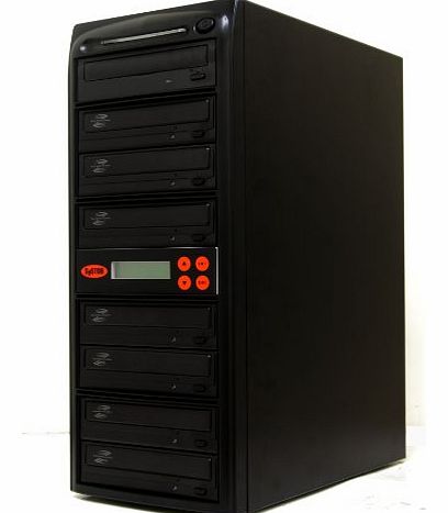 Systor 1-7 LightScribe Multi Burner 24X DVD CD Duplicator with FREE USB Connection (40 Value)