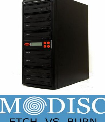Systor 1-7 M-Disc Multiple Recorder Sata Support Disk 24X Duplicator DVD Copier CD Tower with USB Connection (40 value)