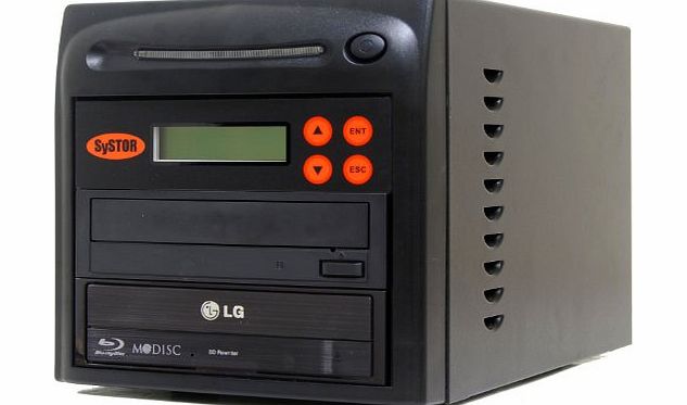 Systor 1 to 1 Blu-ray 16X BD BDXL Mdisc CD DVD Duplicator with FREE USB Connection (40 Value)