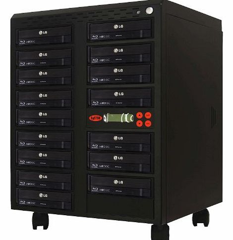 Systor 1 to 15 Blu-ray 14X BD BDXL Mdisc CD DVD Duplicator with FREE USB Connection (40 Value)