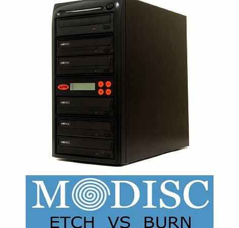 Systor 1 to 5 M-Disc 24X CD / DVD Multi Target Duplicator Tower with FREE USB Connection (40 Value)