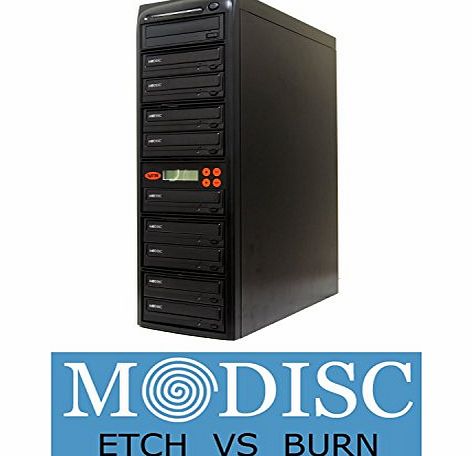Systor 1 to 9 M-Disc 24X CD / DVD Multi Target Duplicator Tower with FREE USB Connection (40 Value)
