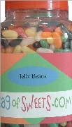 T and S Confectionary Jar of Jelly Beans