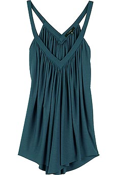 T-Bags V-neck jersey top