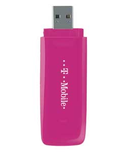 T-Mobile Mobile Broadband USB Stick Pink - Exclusive