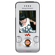 T-Mobile Sony Ericsson W580i Mobile Phone White