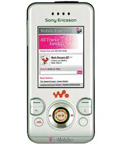 t-mobile Sony Ericsson W580I