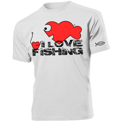 T-SHIRT I LOVE FISHING