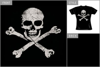 t-shirt Skull and Cross cid_4062skb