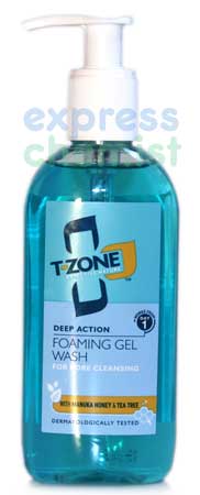 t-zone Deep Action Foaming Gel Wash 200ml