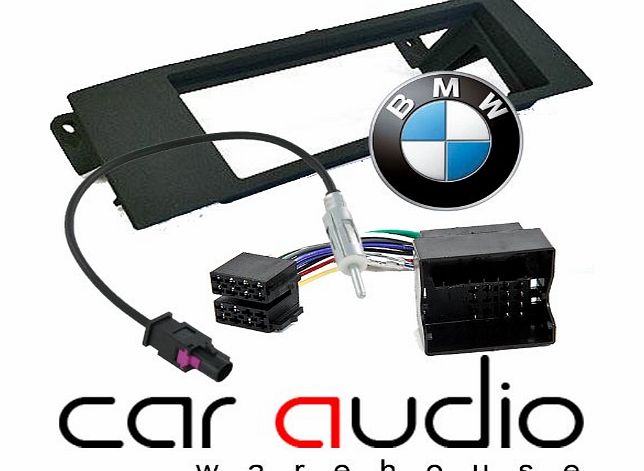 T1 Audio BMW 1 Series E81 E82 E87 2004 - 2013 - Car Stereo Radio Fascia Facia Panel ISO (Flat Pins) Aerial Ki