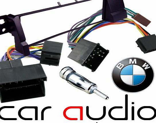 T1 Audio BMW 3 Series E46 1998 - 2013 - Car Stereo Radio Fascia Facia Panel ISO (Flat 