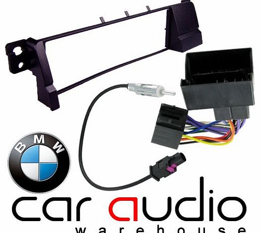 T1 Audio BMW 3 Series E46 2002 - 2013 - Car Stereo Radio Fascia Facia Panel ISO (Flat Pins) Aerial Kit