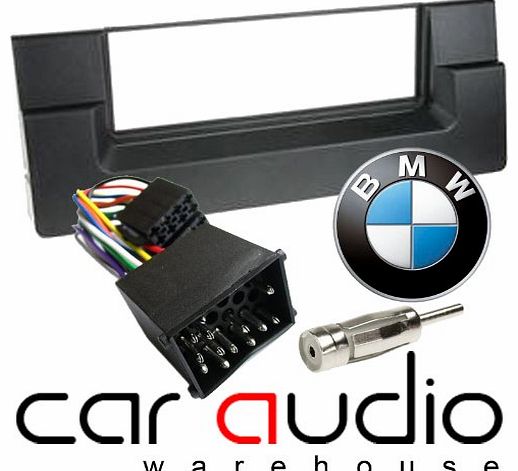 T1 Audio BMW 5 Series E39 1995 - 2003 - Car Stereo Radio Fascia Facia Panel ISO (Round Pins) Aerial Kit