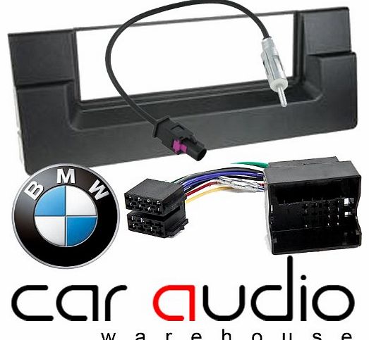 T1 Audio BMW 5 Series E39 2003 - 2013 - Car Stereo Radio Fascia Facia Panel ISO (Flat Pins) Aerial Kit