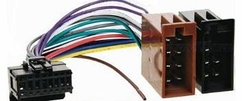 T1 Audio PC3-428 Car Radio Harness Adapter. T1 Audio Pioneer 16-way round pin->ISO Harness Adapter