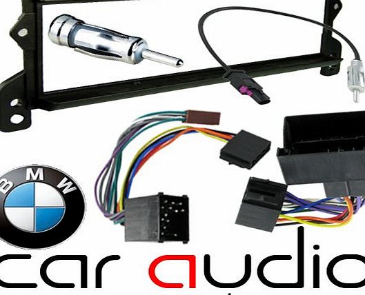 T1 Audio T1-24BM03 MINI PACK - BMW Mini 2000 onwards Car Stereo Radio Fascia Facia Panel ISO Aerial Complete Fitting Kit