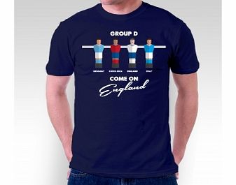 Table Football Group England Navy T-Shirt Large ZT