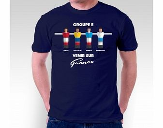 Table Football Group France Navy T-Shirt Large ZT