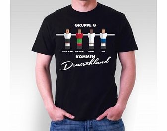 Football Group Germany Black T-Shirt Small
