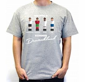 Table Football Group Germany Grey T-Shirt