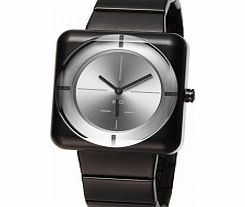 Tacs Soap-M All Black Silver Watch