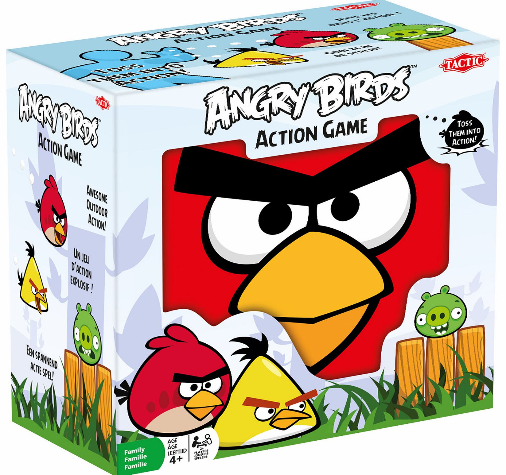 Tactic Angry Birds Giant Action Game