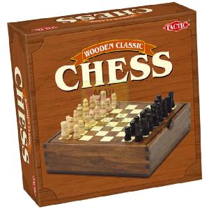 Tactic Games UK Chess Pieces Wood