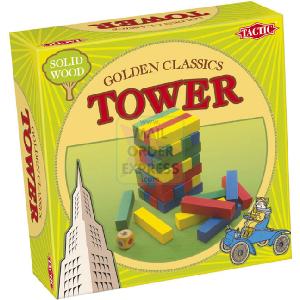 Tactic Games UK Tower Wood Jenga