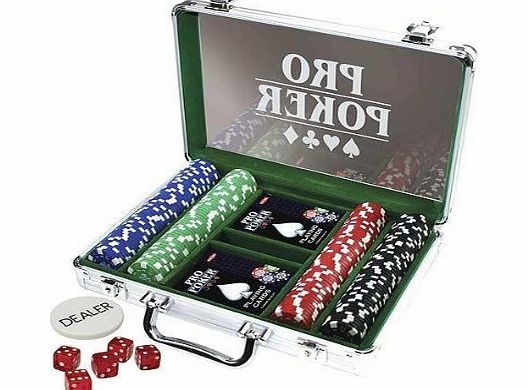 TACTIC ProPoker Set with 200 chips