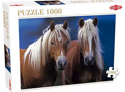 Tactic Two Horses Jigsaw Puzzle - 1000 Pieces