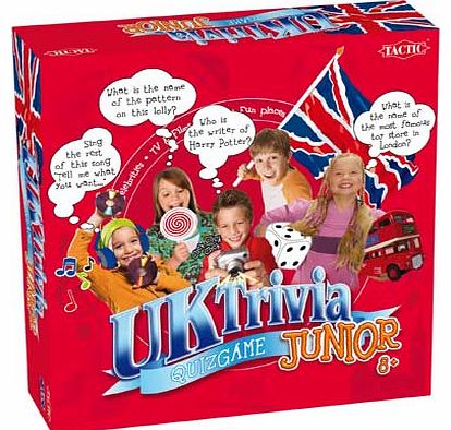 Tactic UK Trivia Junior Quiz Game