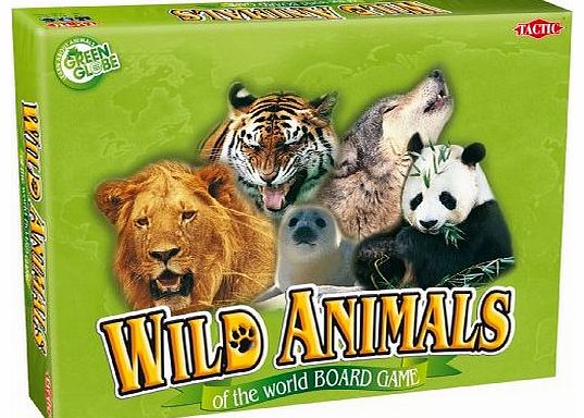 Tactic Wild Animals of the World Board game O1780